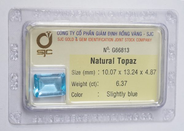 mặt đá topaz chữ nhật 10x13mm - 66813 - Copy