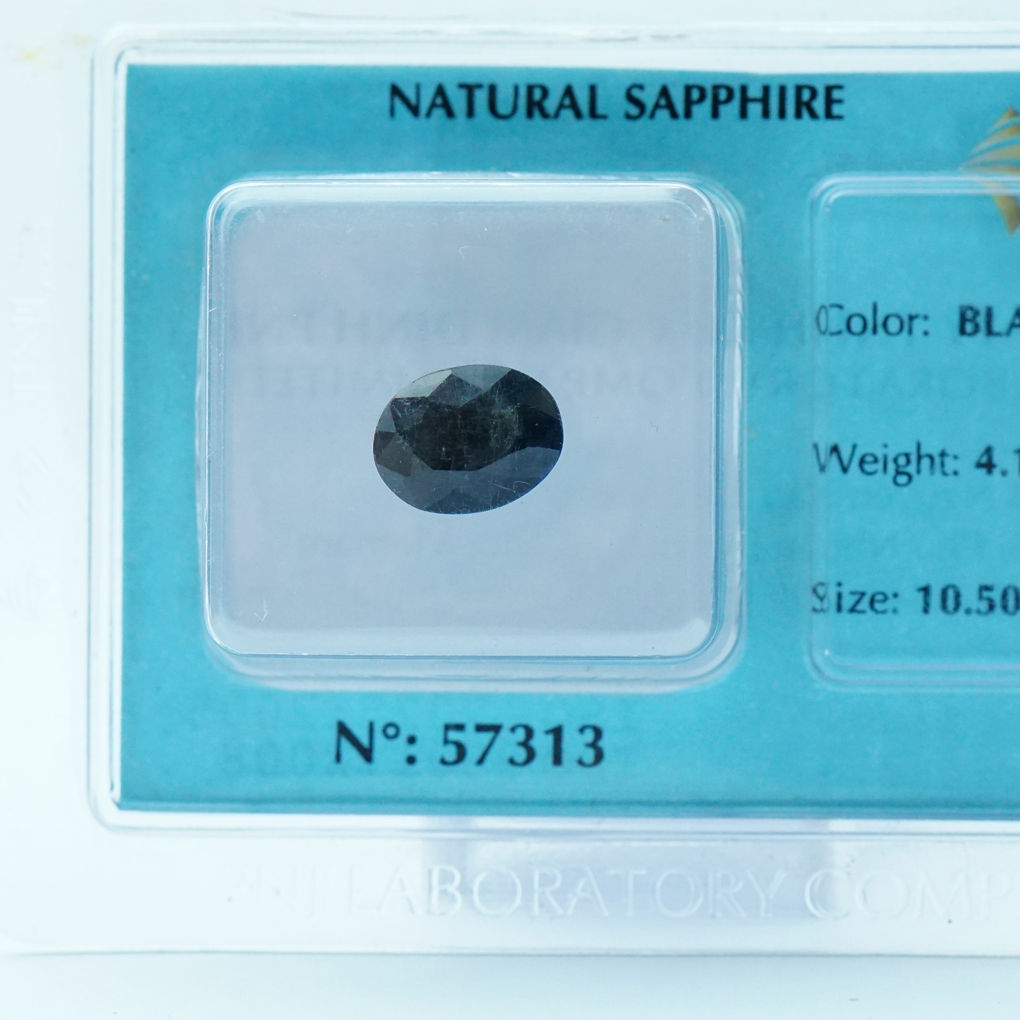 Mặt đá Sapphire kiểm định tự nhiên 10*8 Li 57313