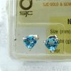 Bông tai topaz đậm đẹp