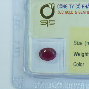 Mặt đá ruby hình oval_49580