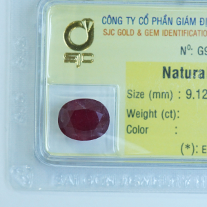Mặt đá ruby hình oval_94606