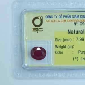 Mặt đá ruby hình oval_94613