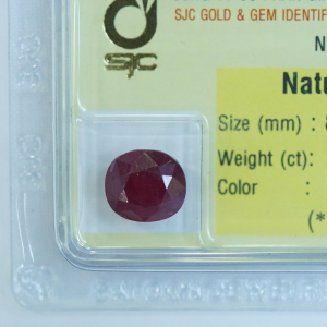 Mặt đá ruby hình oval_94614