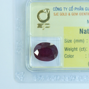 Mặt đá ruby hình oval_94615