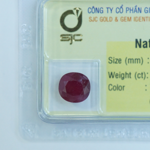 Mặt đá ruby hình oval_94631