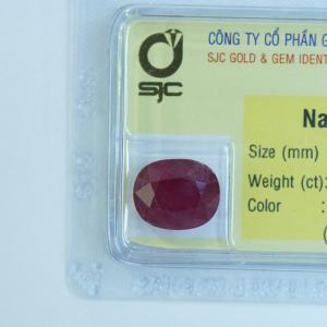 Mặt đá ruby hình oval_96284