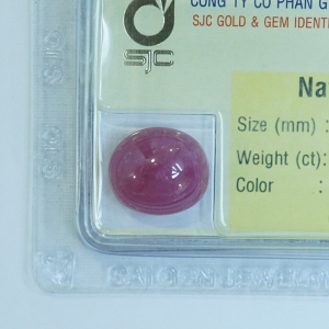 Mặt đá ruby mài giác oval 11x12 li_85231