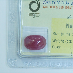 Mặt đá ruby mài giác oval 8x13 li_85233